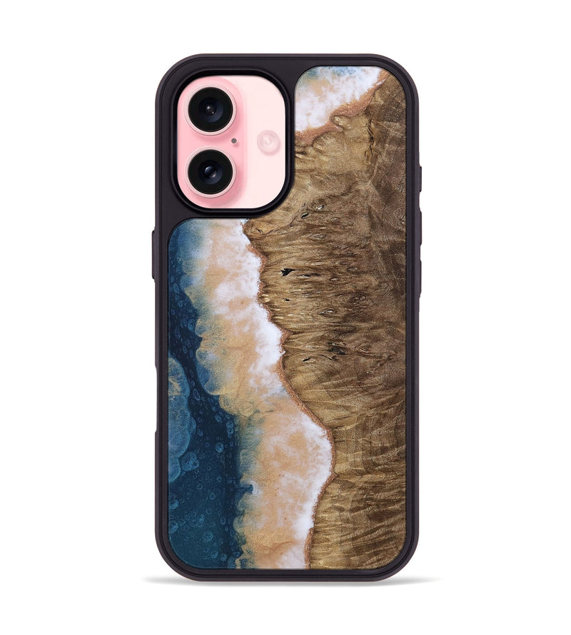 iPhone 16 Wood Phone Case - Alda (Coastal, 810634)