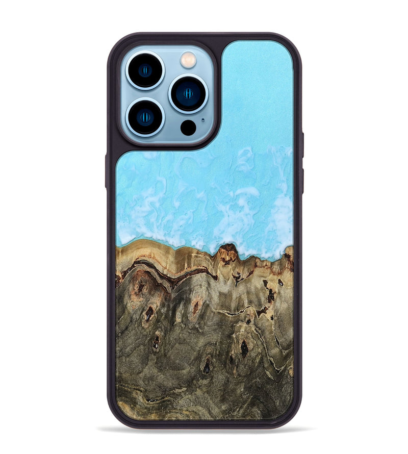 iPhone 14 Pro Max Wood Phone Case - Pearl (Coastal, 810635)