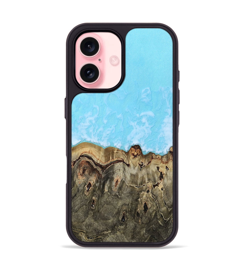 iPhone 16 Wood Phone Case - Pearl (Coastal, 810635)