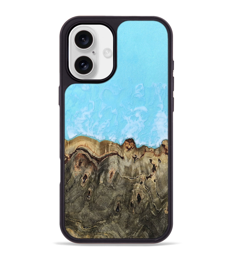 iPhone 16 Plus Wood Phone Case - Pearl (Coastal, 810635)