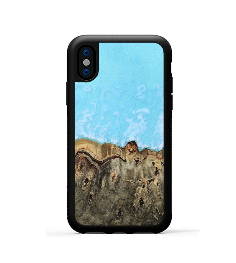iPhone Xs Wood Phone Case - Pearl (Coastal, 810635)