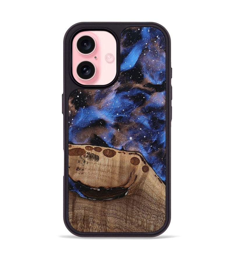 iPhone 16 Wood Phone Case - Bobbie (Cosmos, 810671)