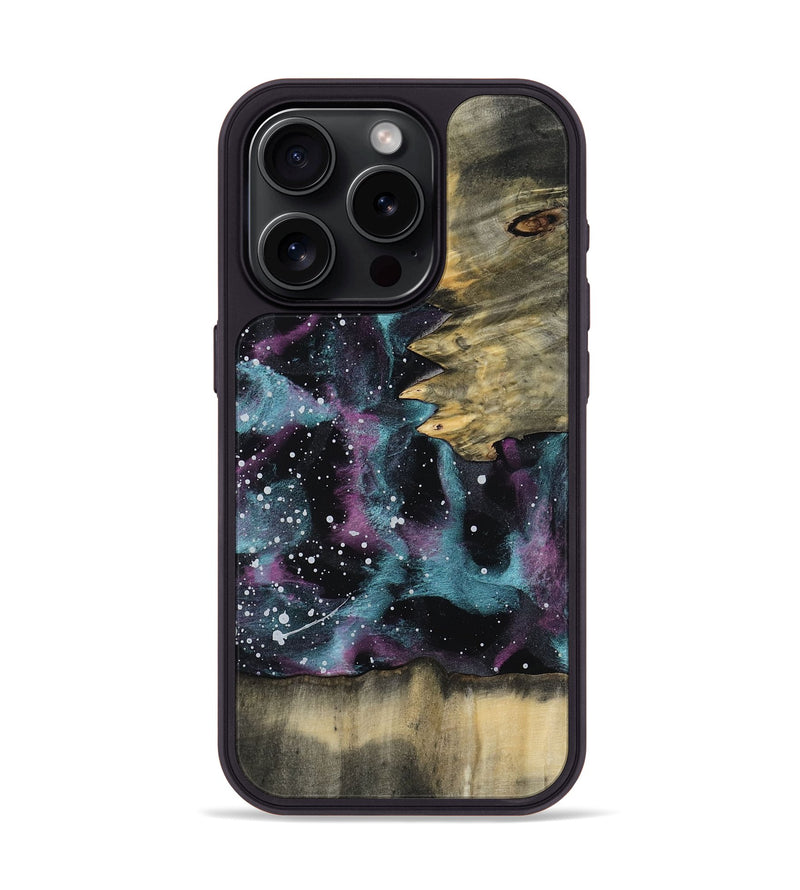 iPhone 15 Pro Wood Phone Case - Makena (Cosmos, 810705)