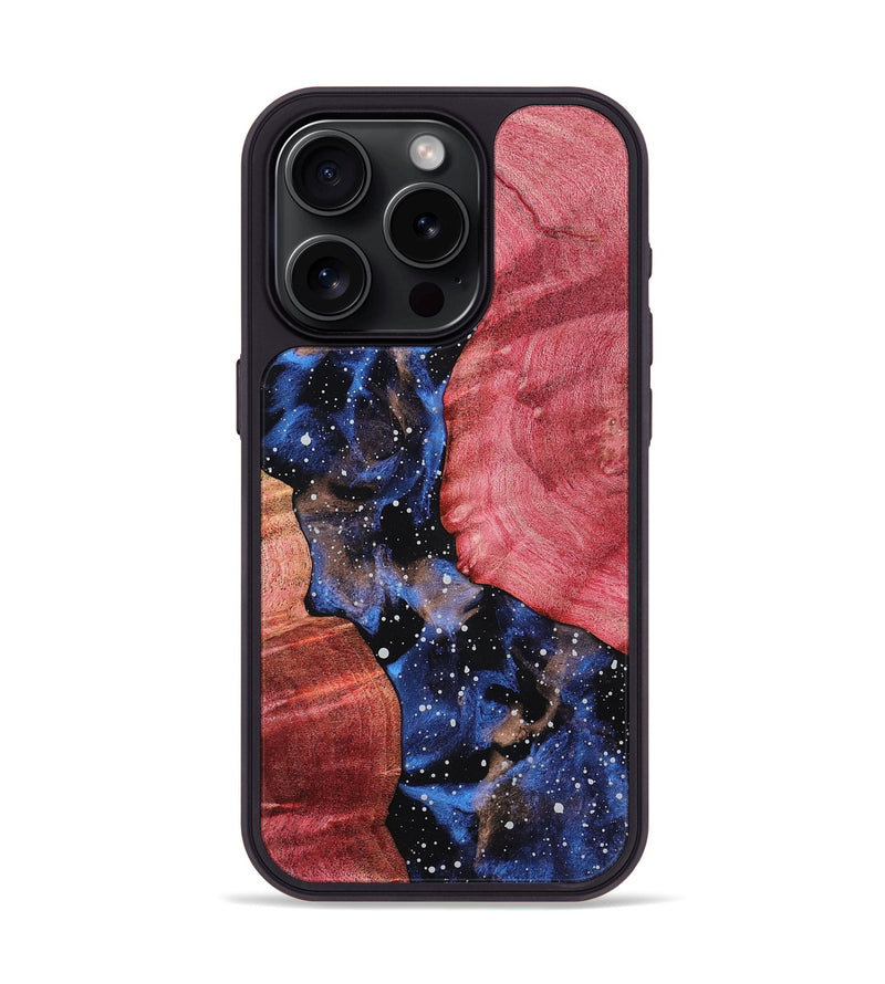 iPhone 15 Pro Wood Phone Case - Gay (Cosmos, 810710)