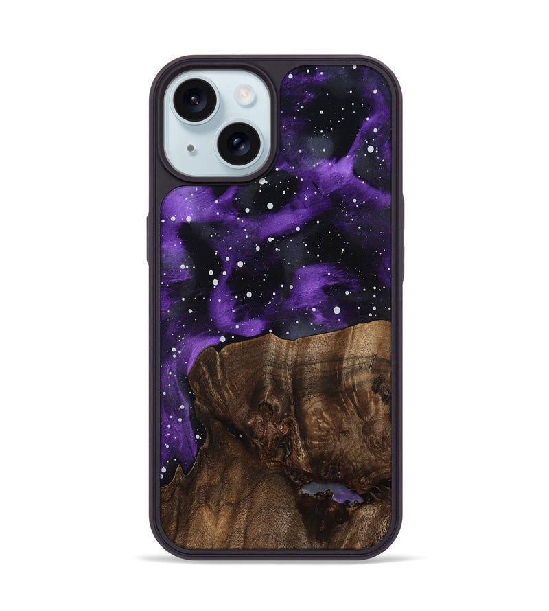 iPhone 15 Wood Phone Case - Kaela (Cosmos, 810719)