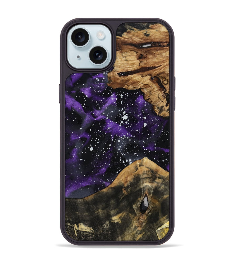 iPhone 15 Plus Wood Phone Case - Toccara (Cosmos, 810740)
