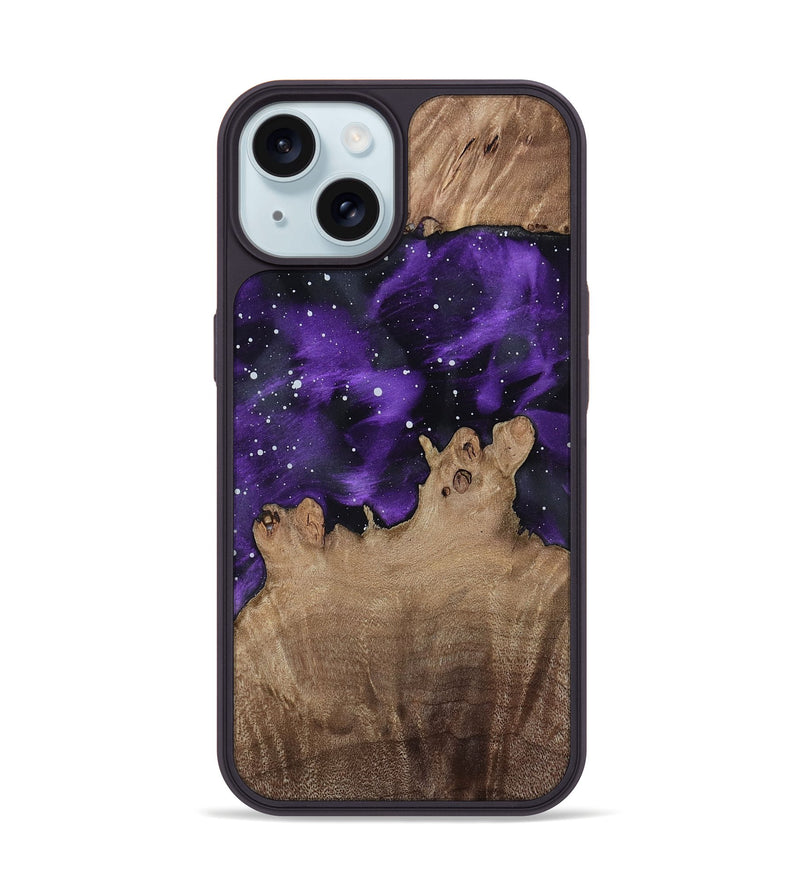iPhone 15 Wood Phone Case - Guss (Cosmos, 810742)