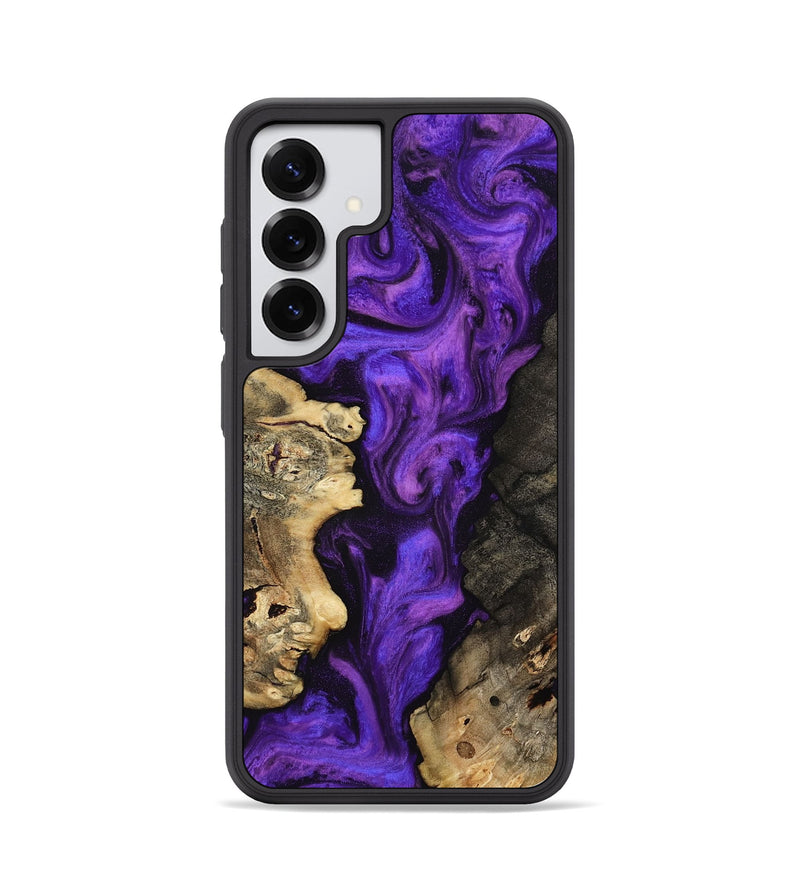 Galaxy S25 Wood Phone Case - Maeve (Purple, 810803)