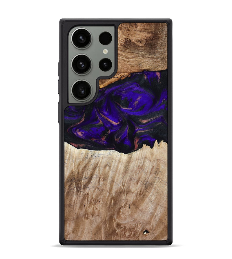 Galaxy S24 Ultra Wood Phone Case - Ronda (Purple, 810806)