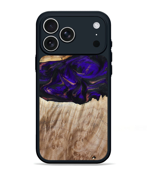 iPhone 17 Pro Max Wood Phone Case - Ronda (Purple, 810806)