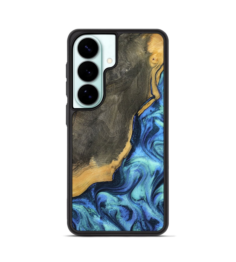 Galaxy S26 Wood Phone Case - Coby (Blue, 810821)