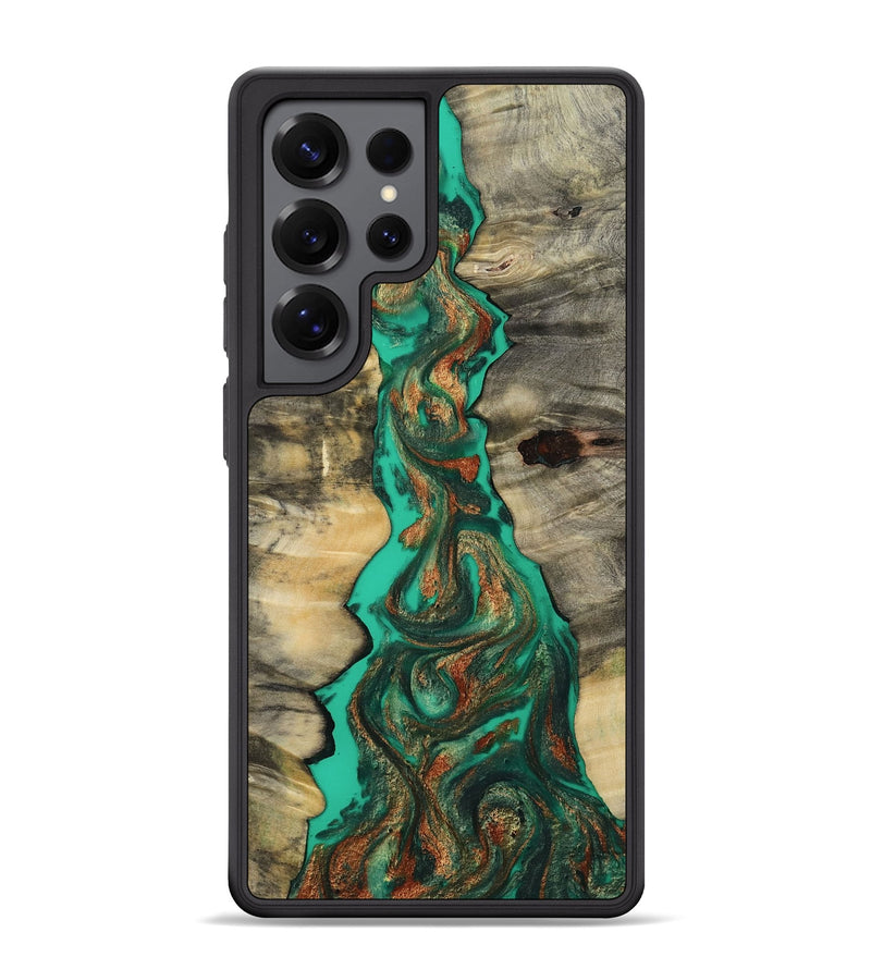 Galaxy S25 Ultra Wood Phone Case - Starr (Green, 810829)
