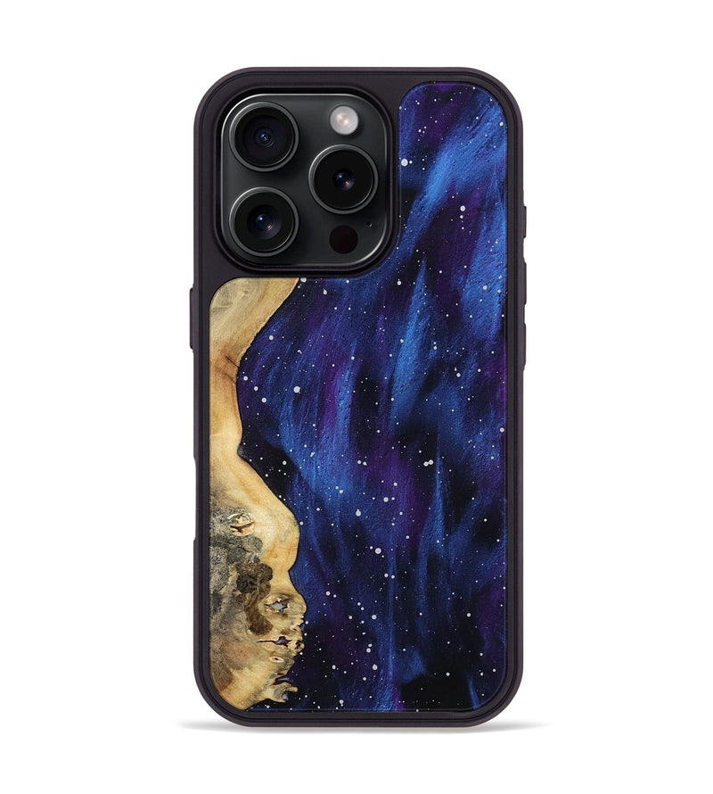 iPhone 16 Pro Wood Phone Case - Kaylen (Cosmos, 810874)