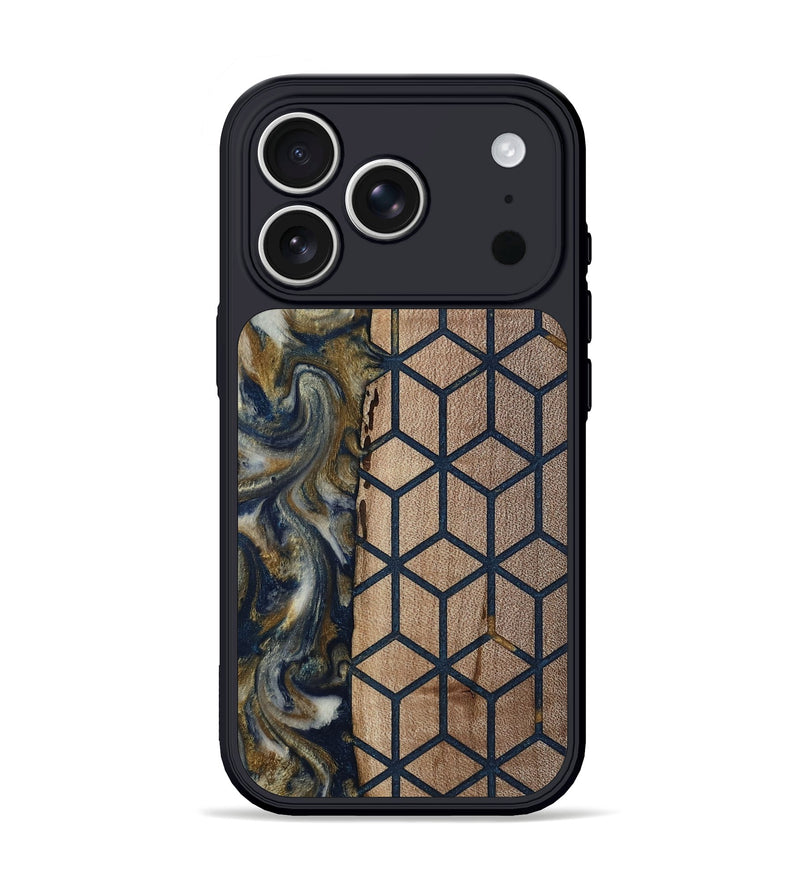 iPhone 17 Pro Wood Phone Case - Tyree (Pattern, 810912)
