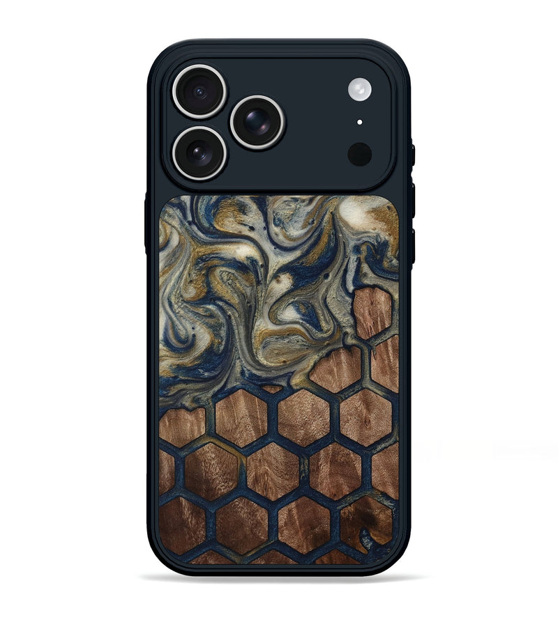 iPhone 17 Pro Max Wood Phone Case - Stoney (Pattern, 810918)