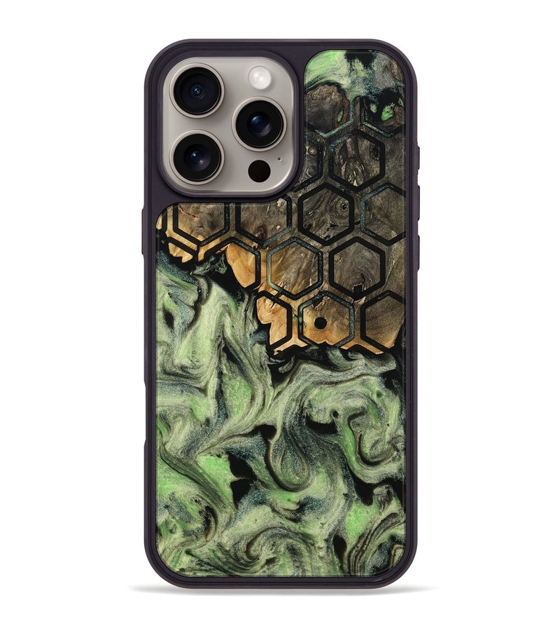 iPhone 16 Pro Max Wood Phone Case - Stefani (Pattern, 810932)