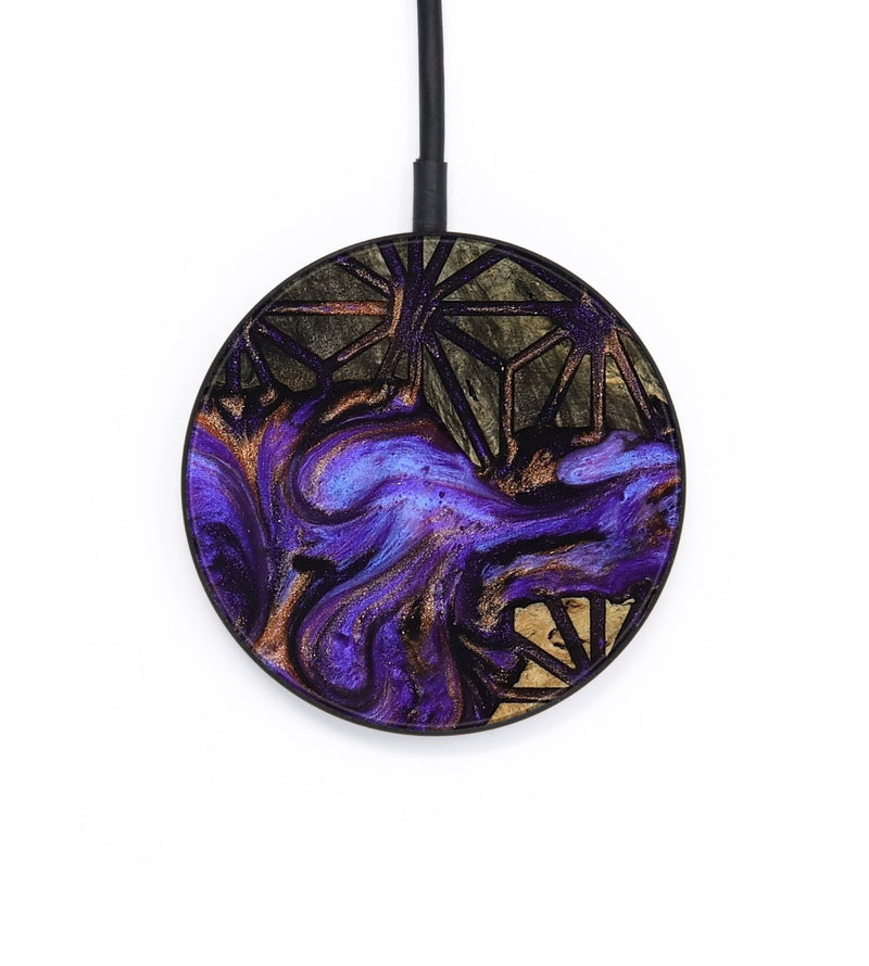 Circle Wood Wireless Charger - Ronny (Pattern, 810934)