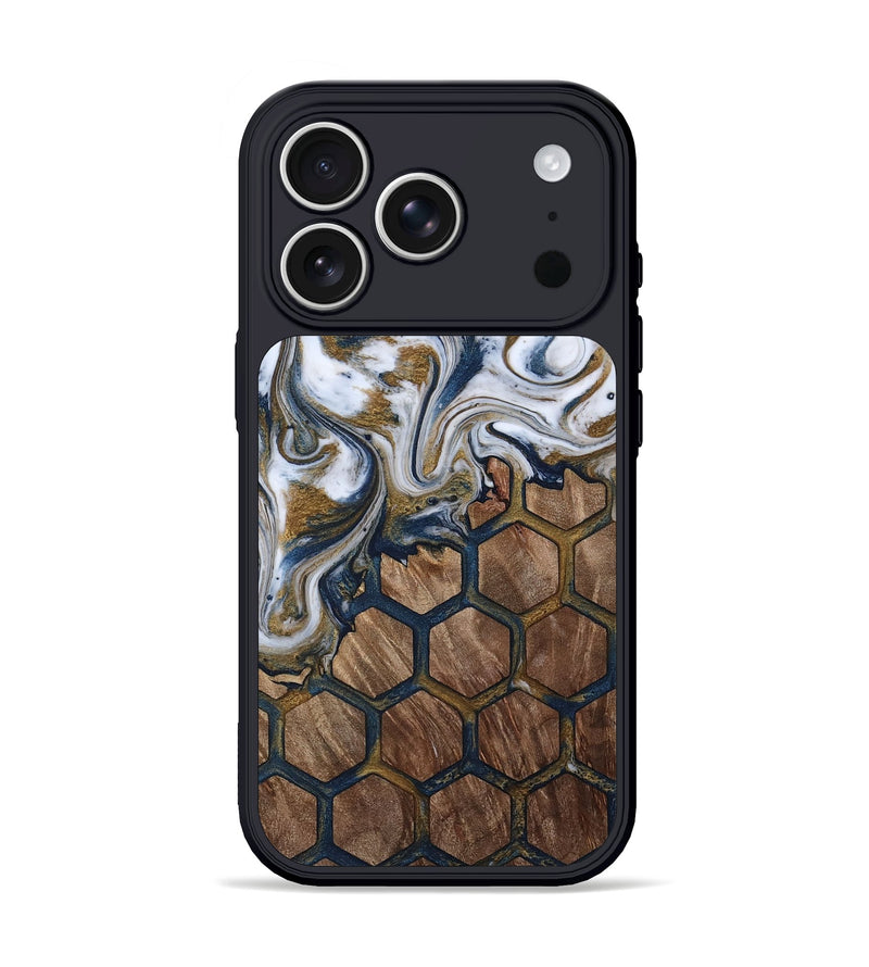 iPhone 17 Pro Wood Phone Case - Kim (Pattern, 810936)