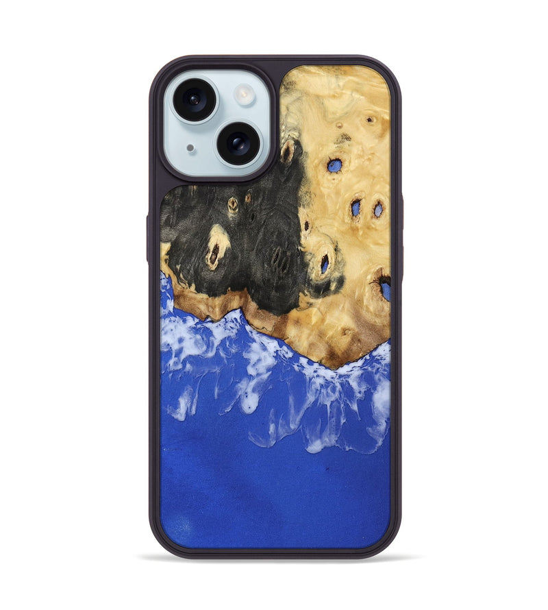 iPhone 15 Wood Phone Case - Vilma (Coastal, 810954)