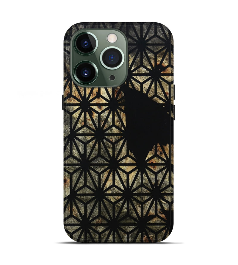iPhone 13 Pro Wood Live Edge Phone Case - Gustav (Pattern, 811028)