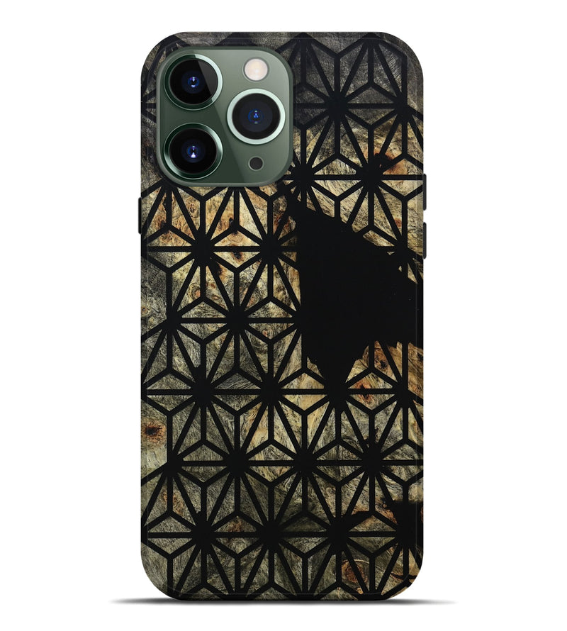 iPhone 13 Pro Max Wood Live Edge Phone Case - Gustav (Pattern, 811028)