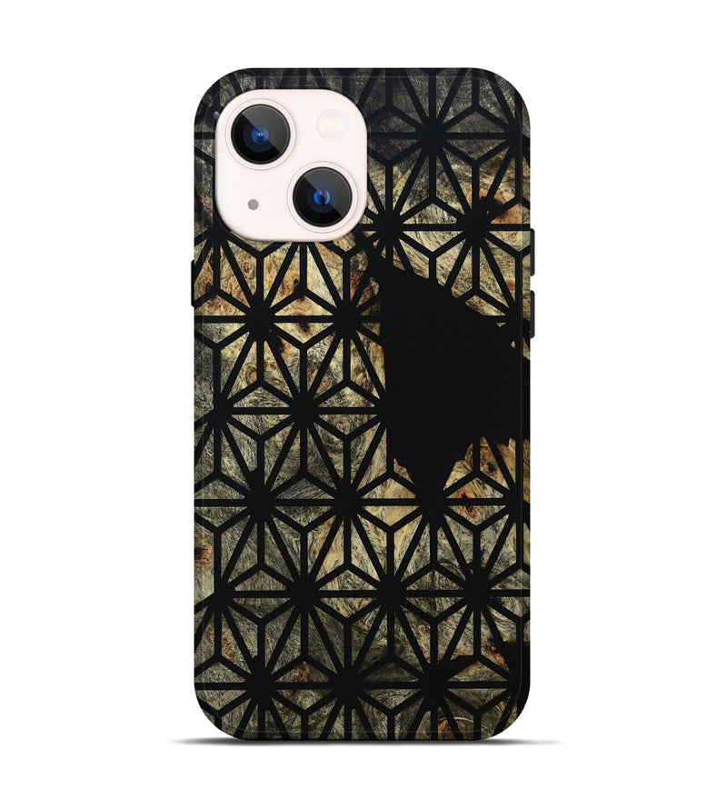 iPhone 14 Wood Live Edge Phone Case - Gustav (Pattern, 811028)