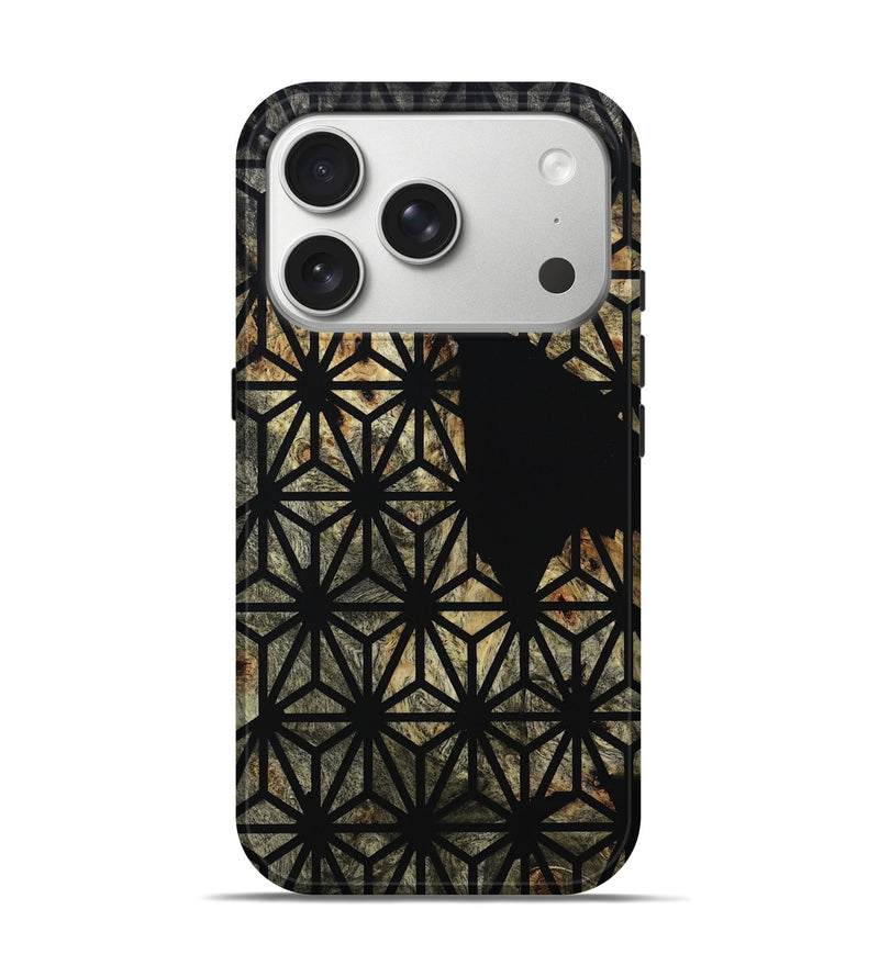 iPhone 17 Pro Wood Live Edge Phone Case - Gustav (Pattern, 811028)