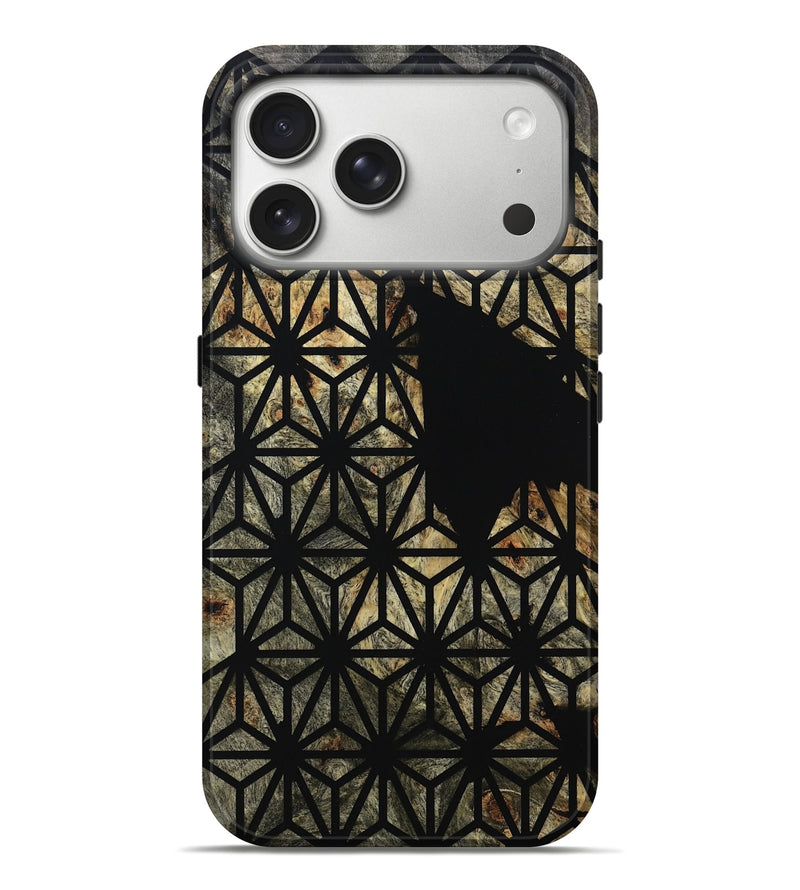 iPhone 17 Pro Max Wood Live Edge Phone Case - Gustav (Pattern, 811028)