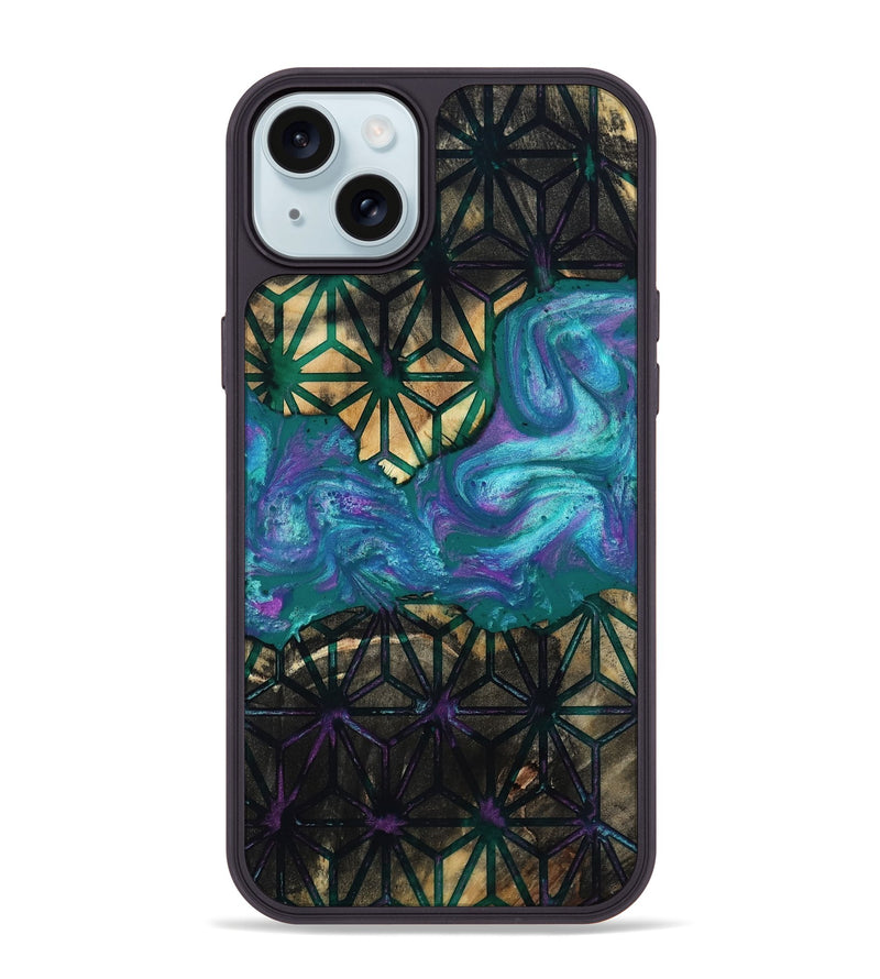 iPhone 15 Plus Wood Phone Case - Tyesha (Pattern, 811046)