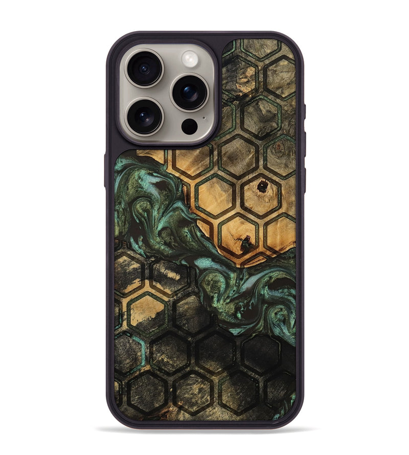 iPhone 15 Pro Max Wood Phone Case - Leanna (Pattern, 811080)