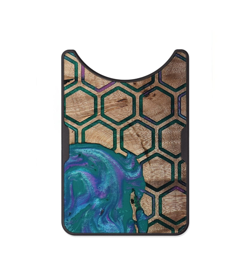 Alloy Wood Wallet - Sim (Pattern, 811083)
