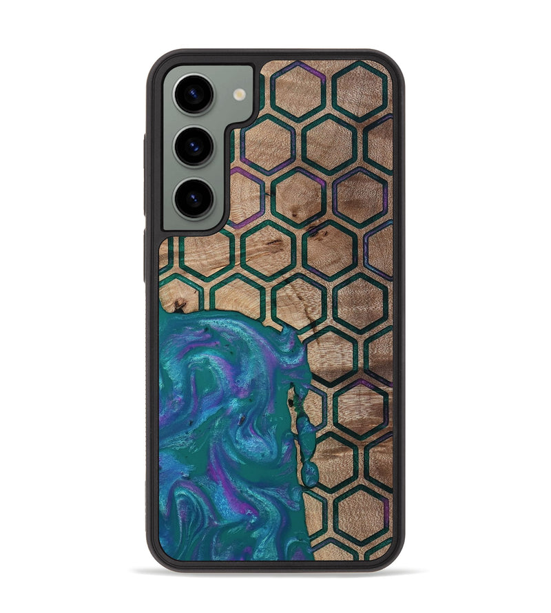 Galaxy S23 Plus Wood Phone Case - Sim (Pattern, 811083)