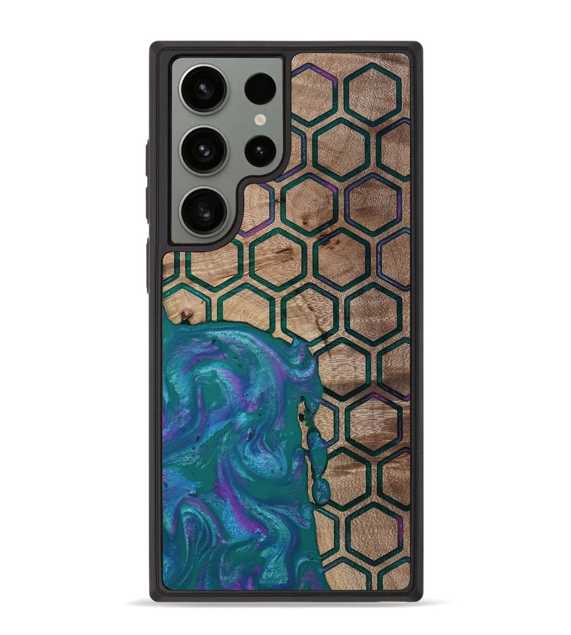 Galaxy S23 Ultra Wood Phone Case - Sim (Pattern, 811083)