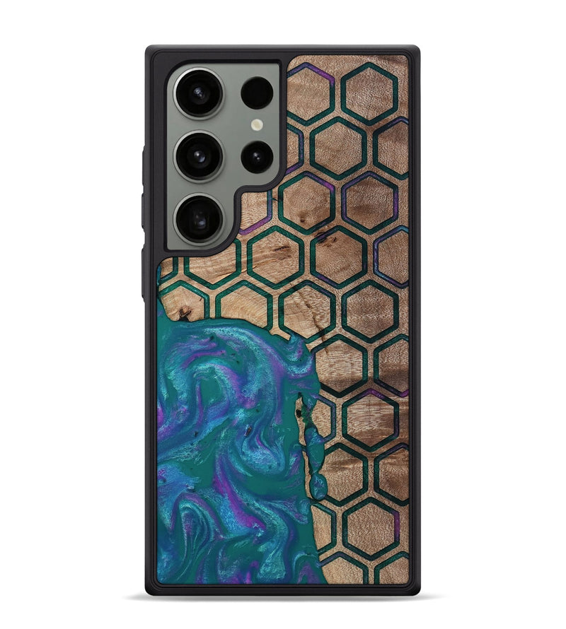 Galaxy S24 Ultra Wood Phone Case - Sim (Pattern, 811083)