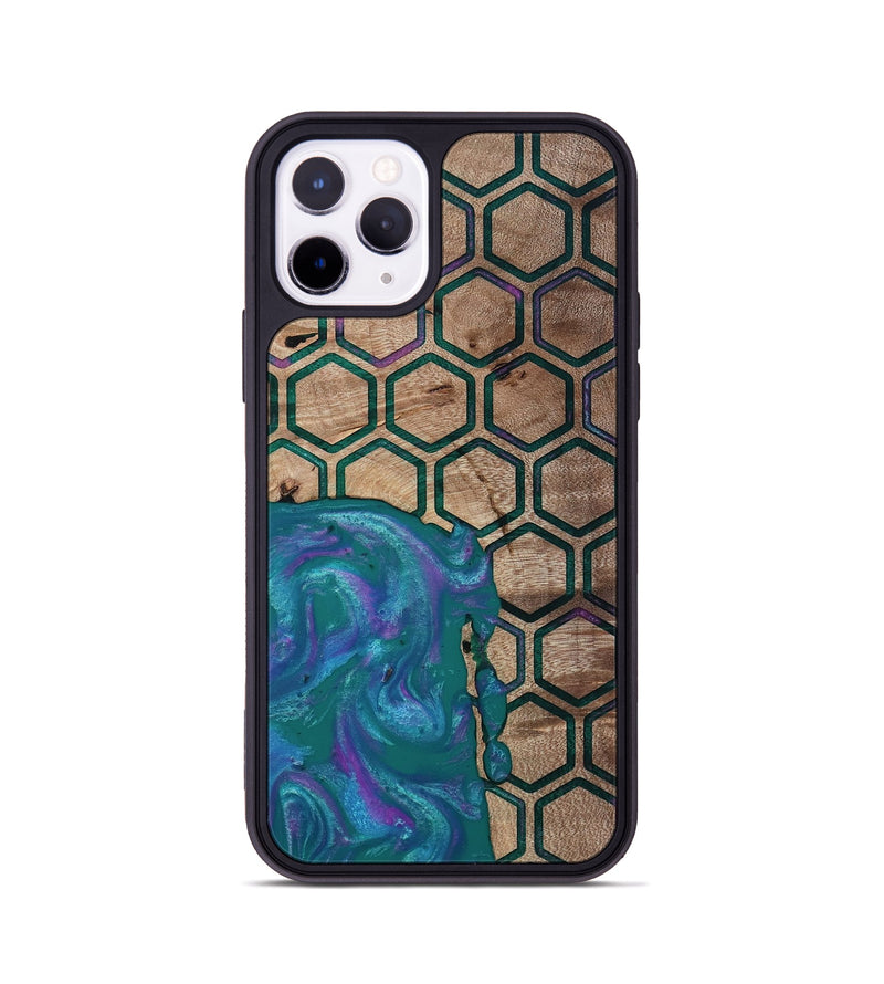 iPhone 11 Pro Wood Phone Case - Sim (Pattern, 811083)