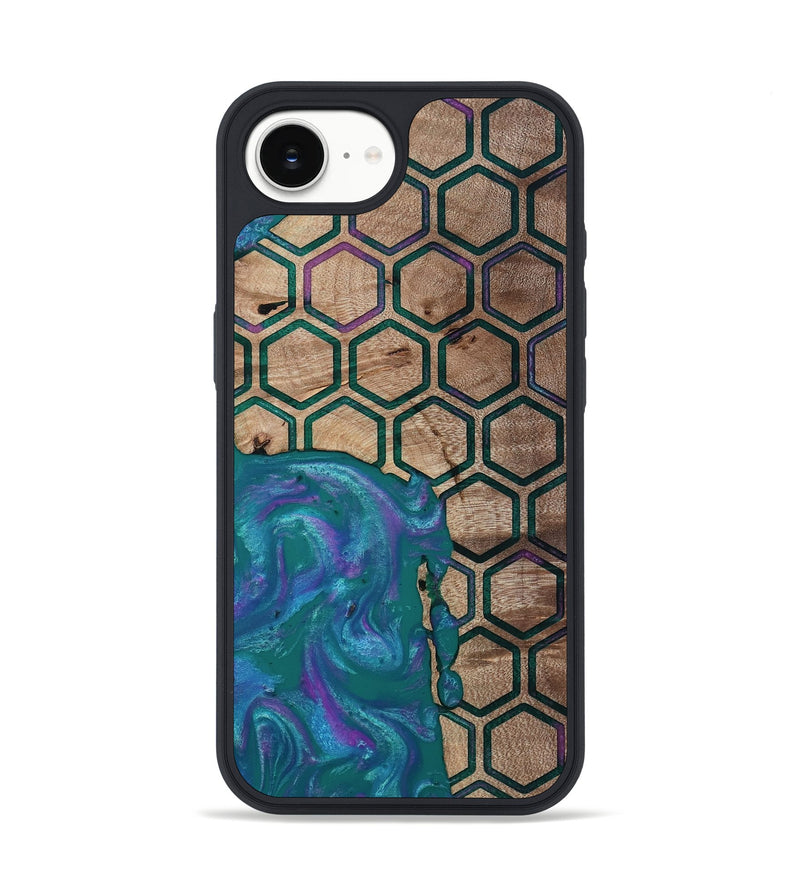iPhone 16e Wood Phone Case - Sim (Pattern, 811083)