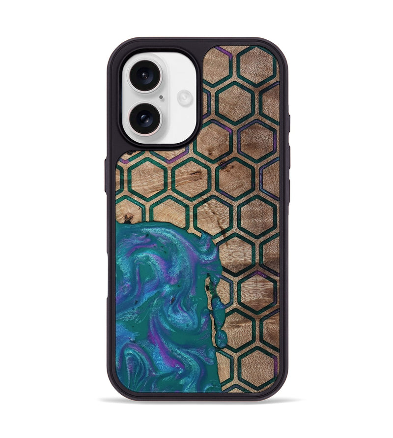 iPhone 17 Wood Phone Case - Sim (Pattern, 811083)