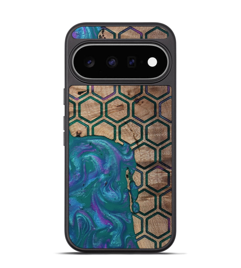 Pixel 11 Wood Phone Case - Sim (Pattern, 811083)