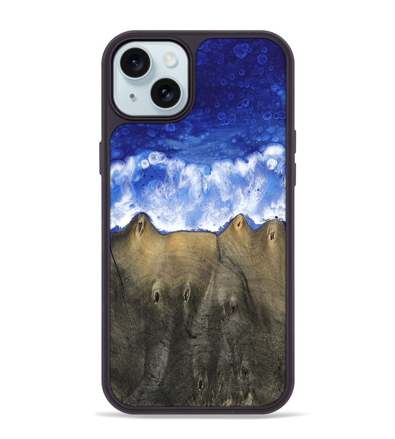 iPhone 15 Plus Wood Phone Case - Sarai (Coastal, 811100)