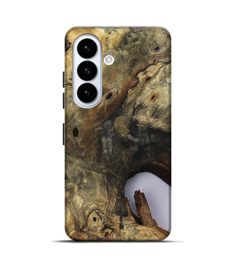 Galaxy S26 Wood Live Edge Phone Case - River (Clear, 811132)