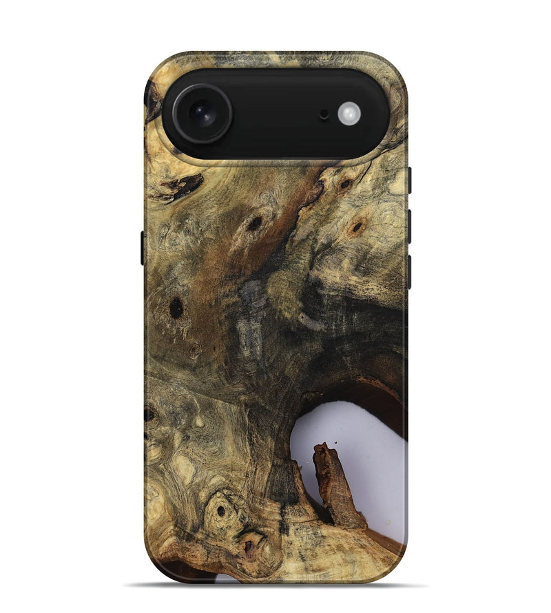 iPhone 17 Air Wood Live Edge Phone Case - River (Clear, 811132)
