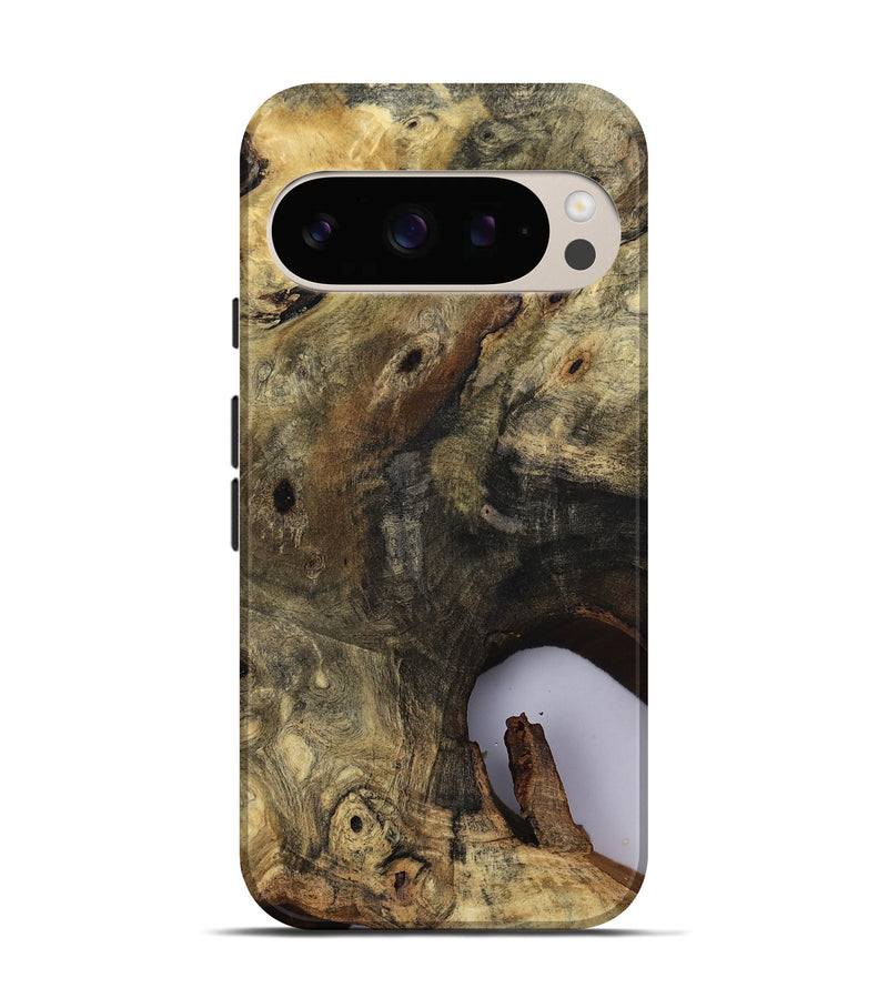 Pixel 10 Wood Live Edge Phone Case - River (Clear, 811132)