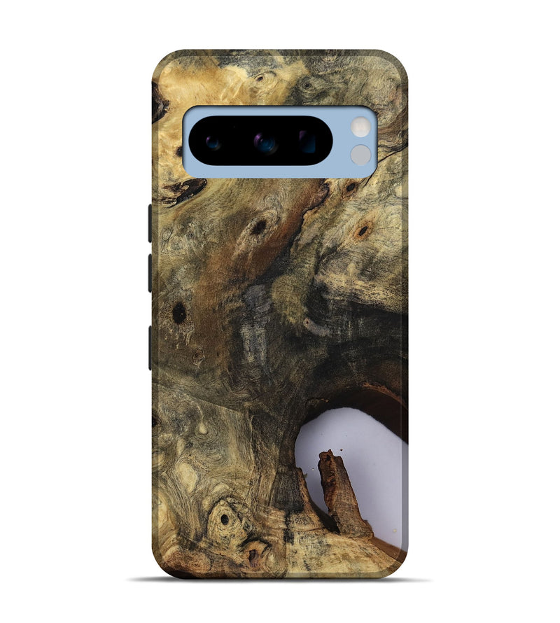 Pixel 8 Pro Wood Live Edge Phone Case - River (Clear, 811132)