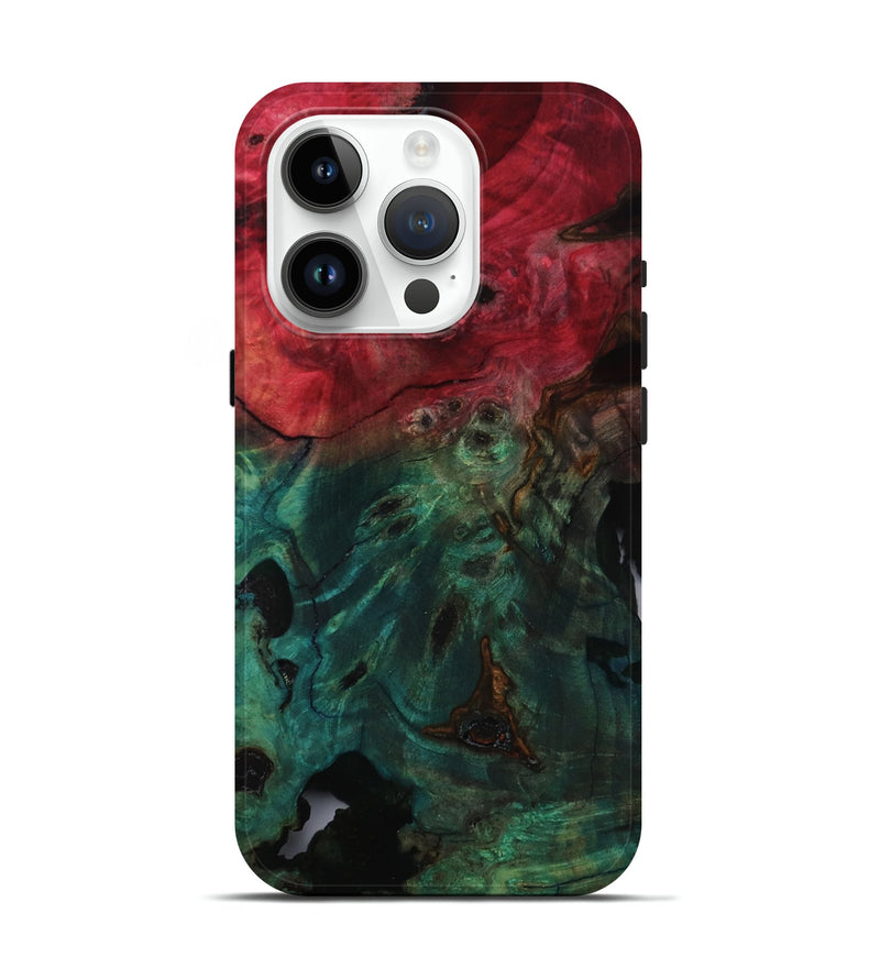iPhone 15 Pro Wood Live Edge Phone Case - Marty (Wood Burl, 811136)