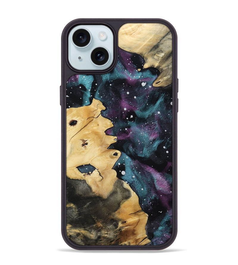 iPhone 15 Plus Wood Phone Case - Lela (Cosmos, 811144)