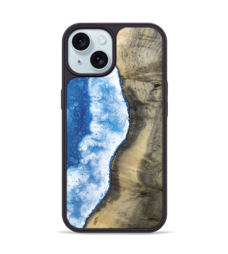 iPhone 15 Wood Phone Case - Burl (Coastal, 811180)