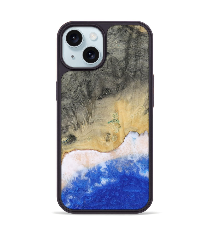 iPhone 15 Wood Phone Case - Kaitlin (Coastal, 811182)