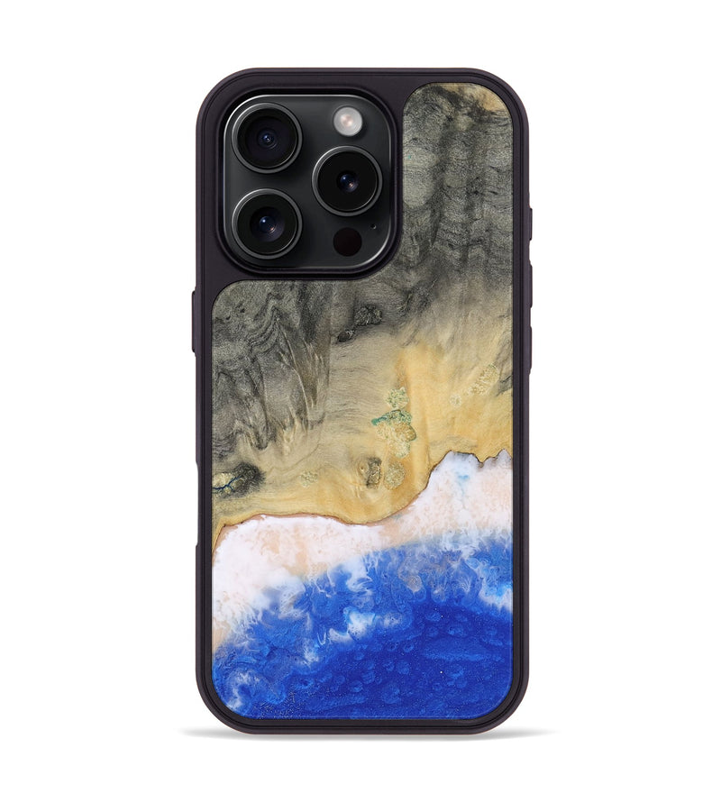 iPhone 16 Pro Wood Phone Case - Kaitlin (Coastal, 811182)