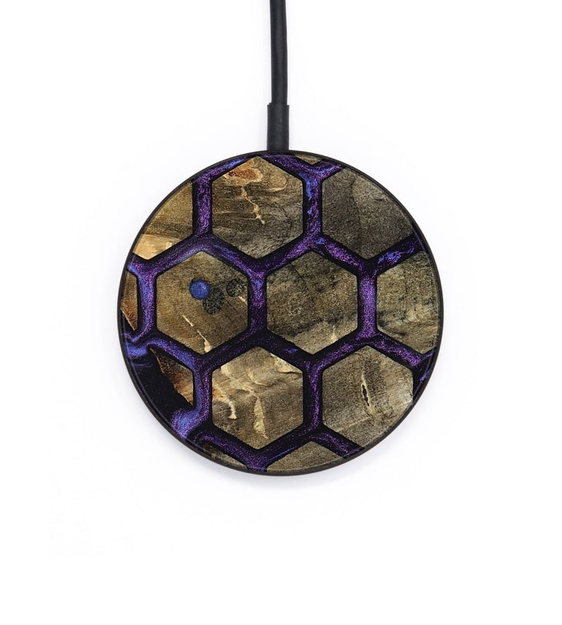 Circle Wood Wireless Charger - Terence (Pattern, 811191)