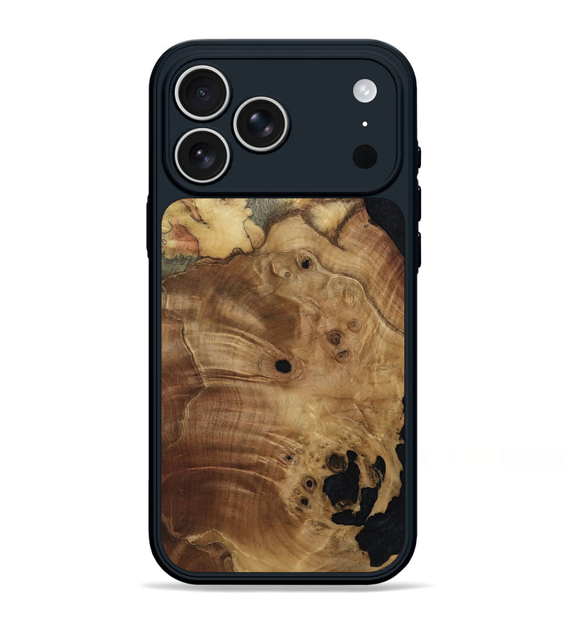 iPhone 17 Pro Max Wood Phone Case - Ximena (Wood Burl, 811206)